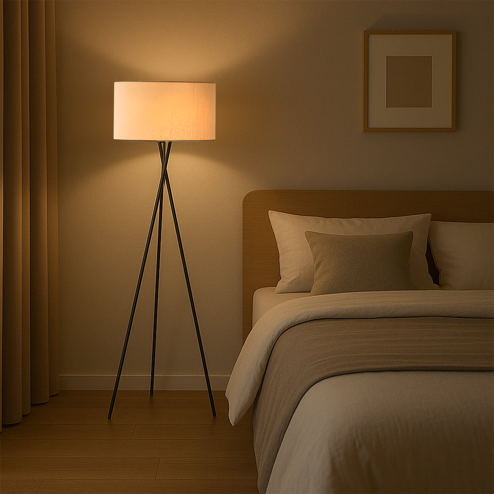 Lampadaire en soie