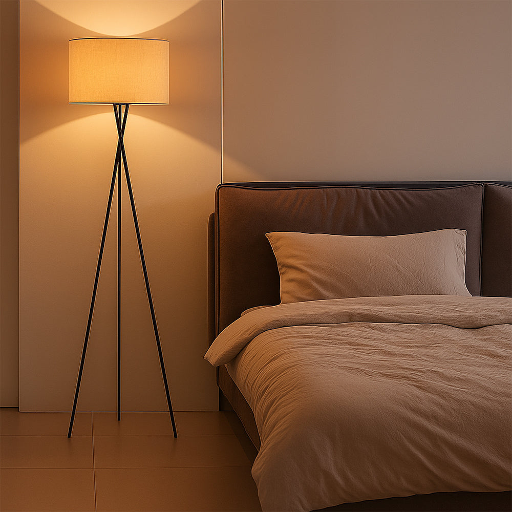 Lampadaire en soie
