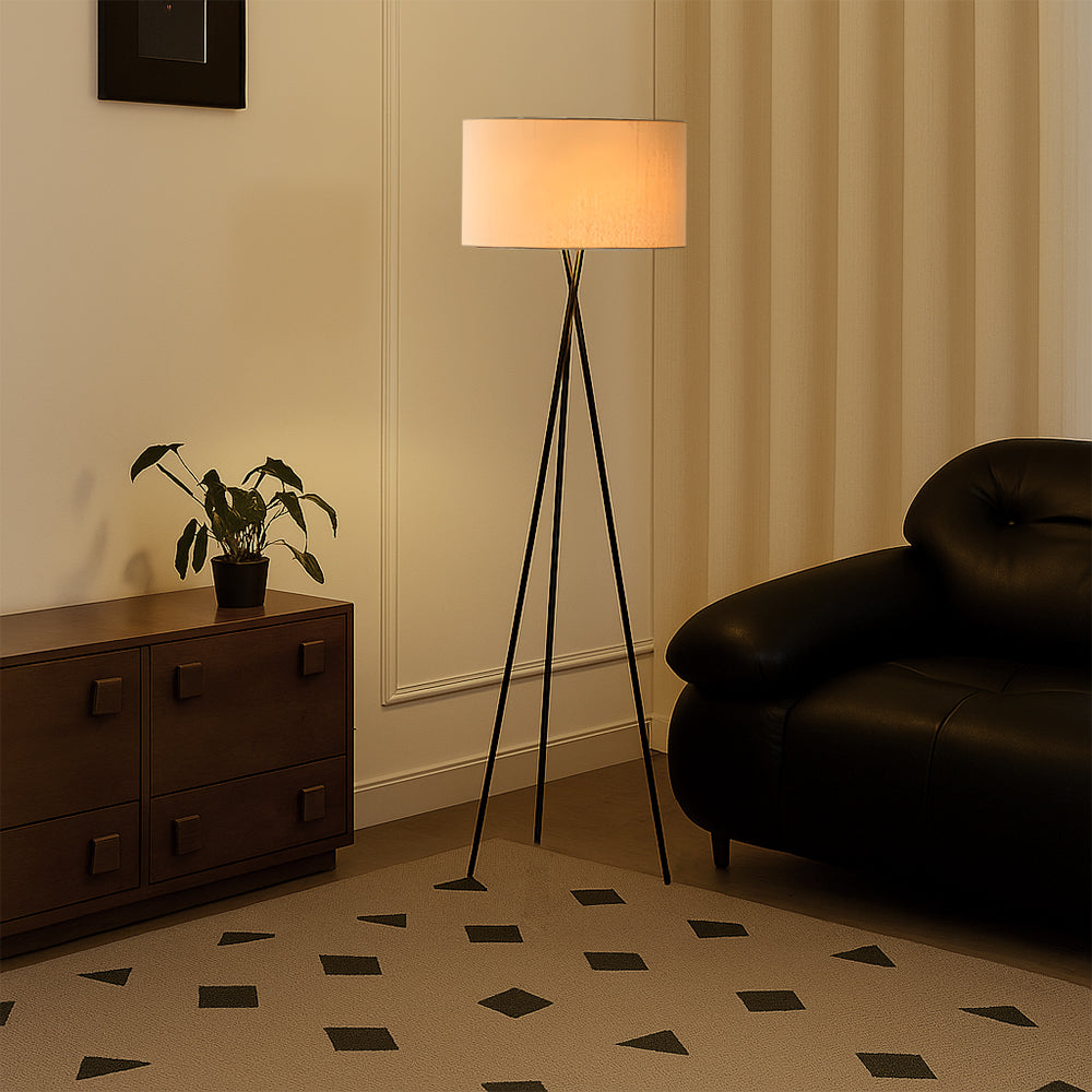 Lampadaire en soie