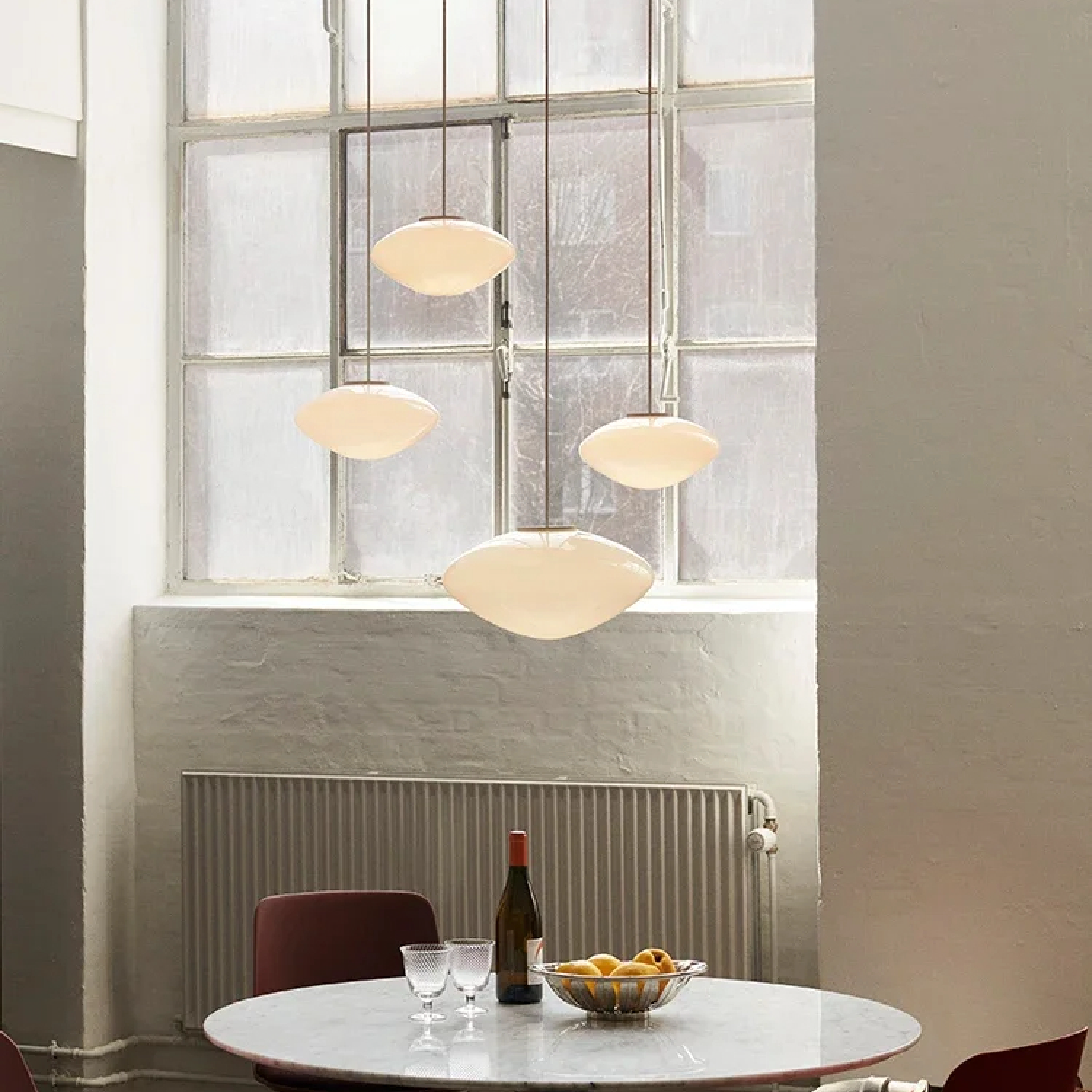 Lampe pendante danoise Handi