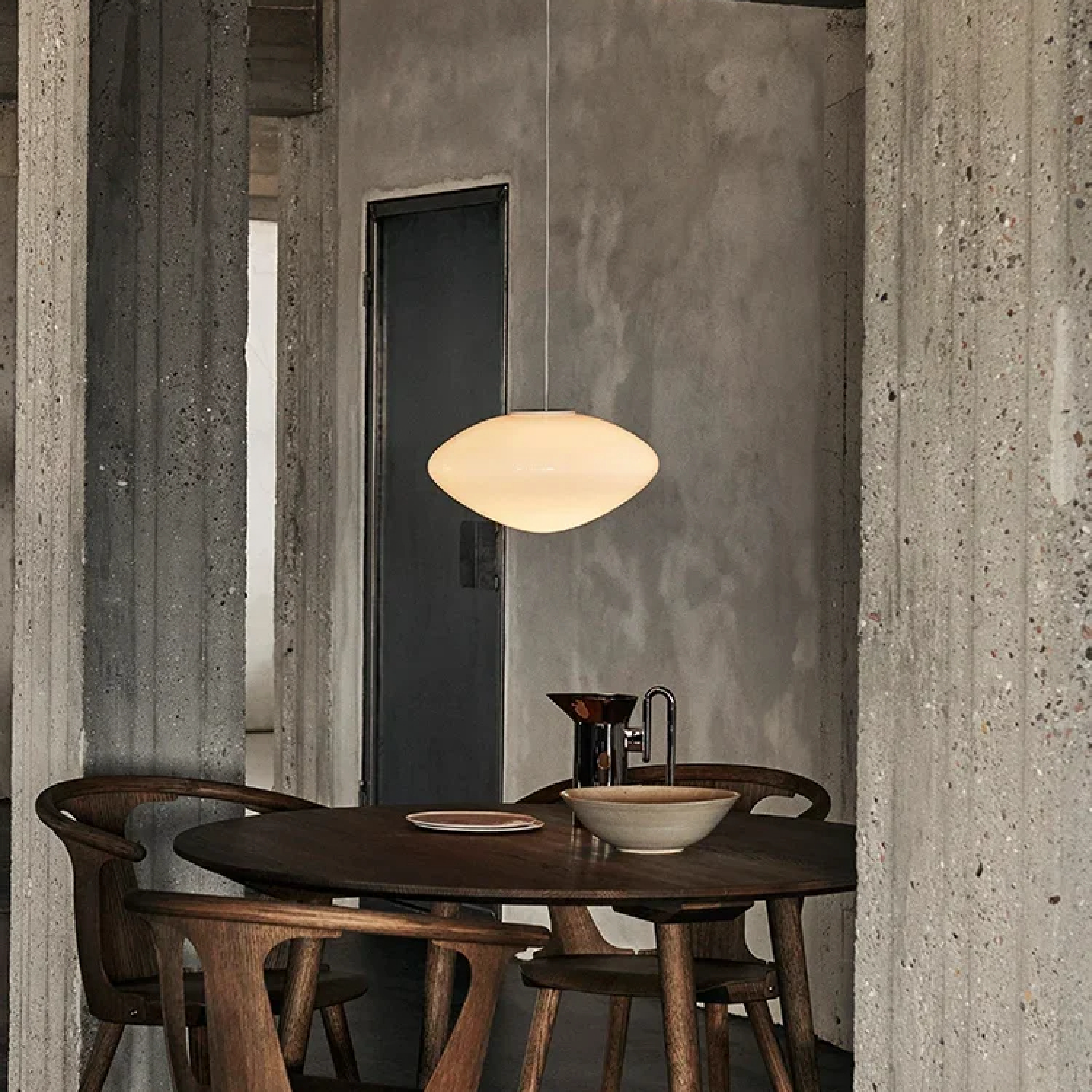 Lampe pendante danoise Handi