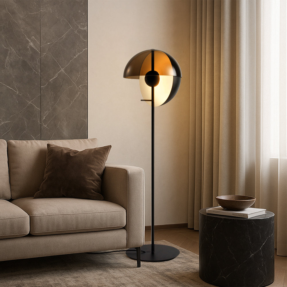 Lampadaire en verre Hau