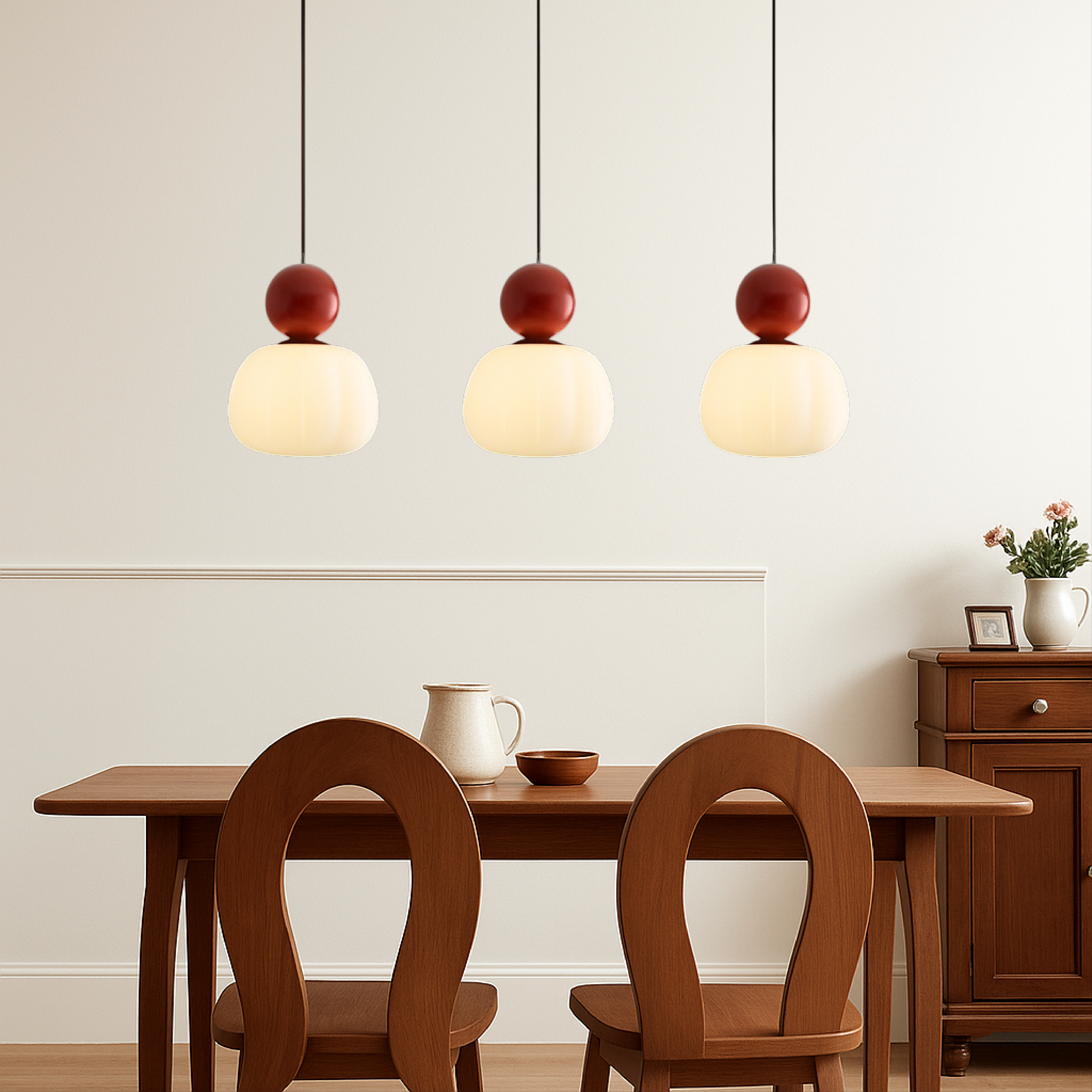 Lampe pendante Art Déco
