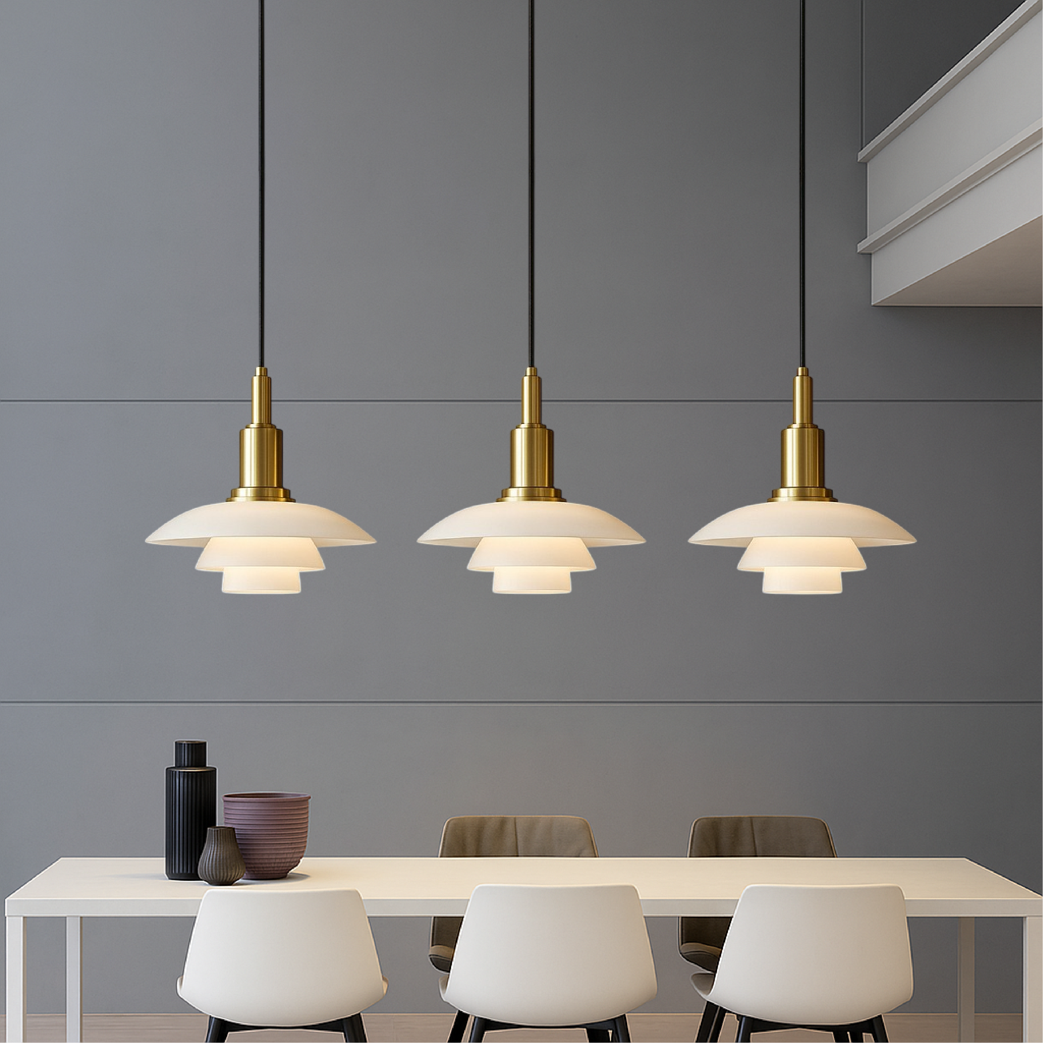 Lampe suspendue design danoise