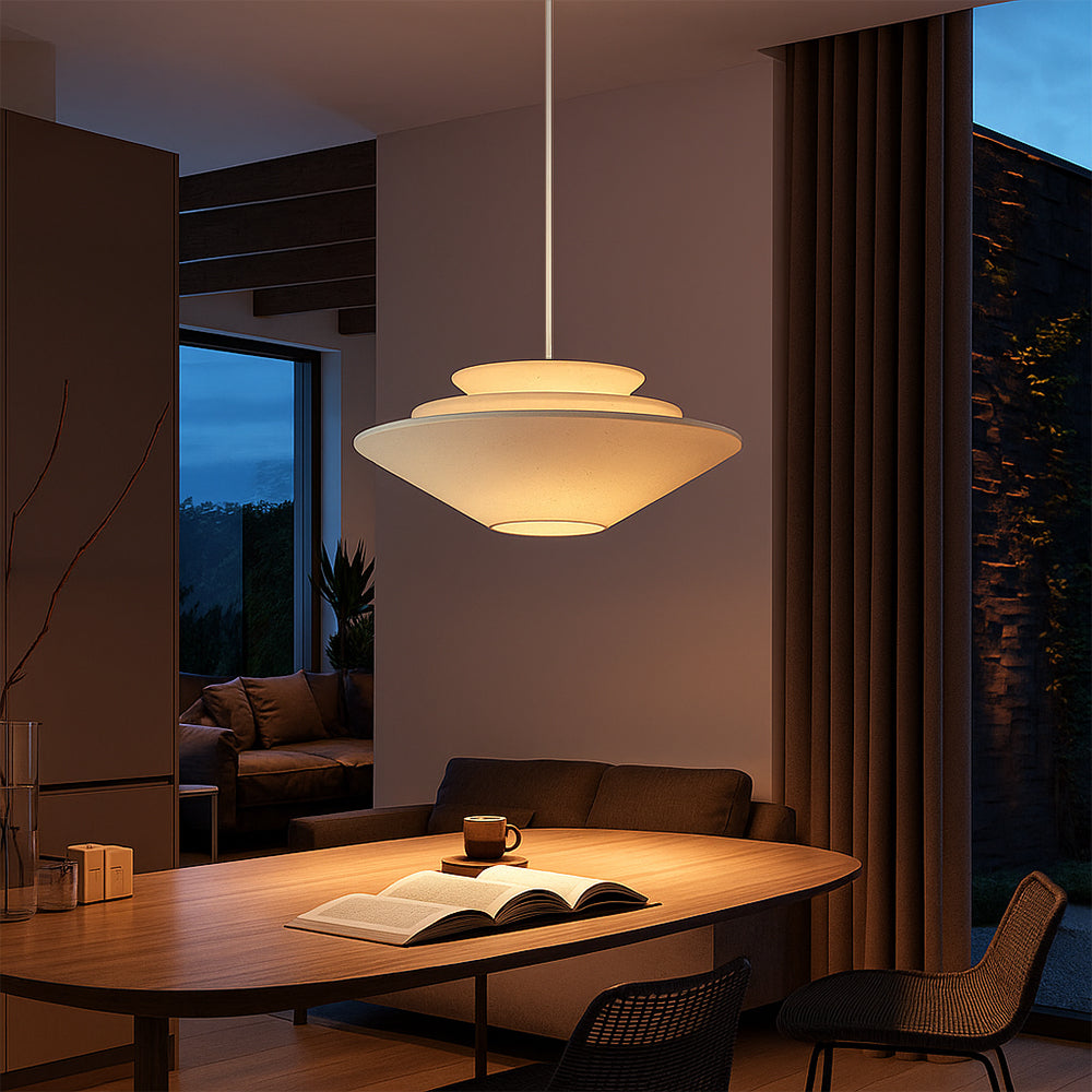 Lampe suspendue multicouche Wabi Sabi