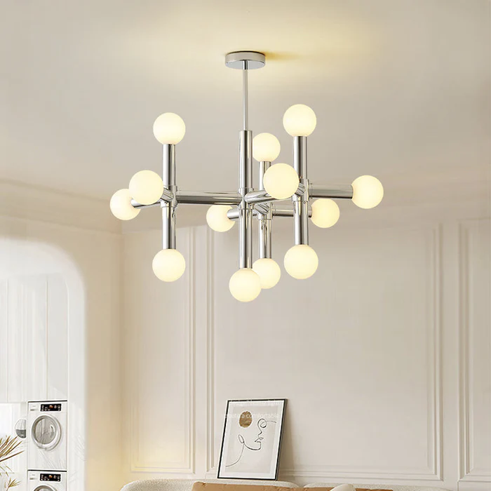 Lustre Bauhaus en métal