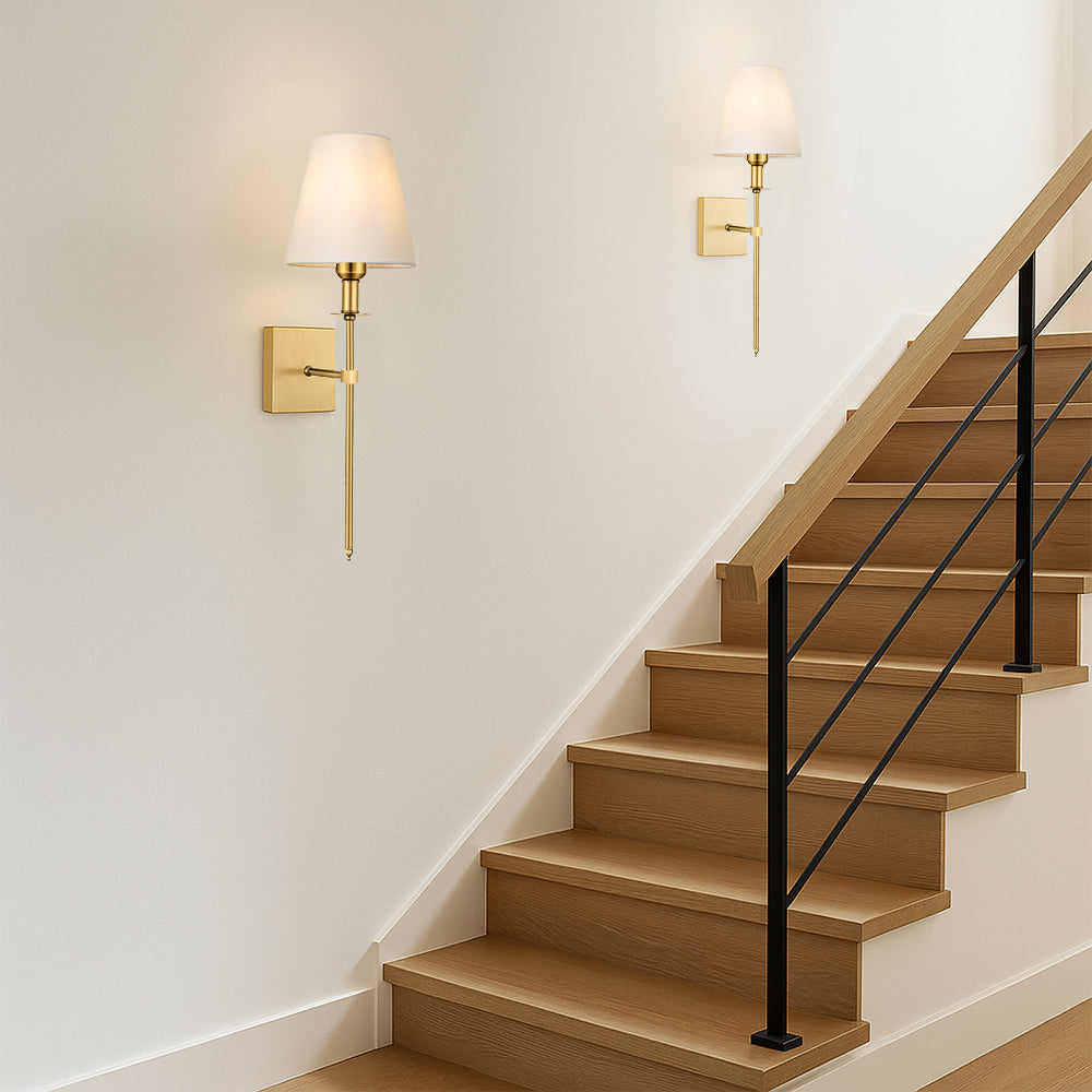 (2-Pack) Applique murale filaire