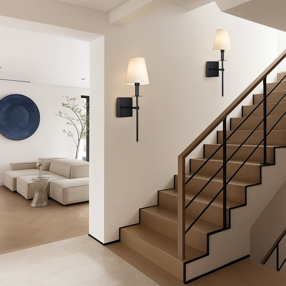 (2-Pack) Applique murale filaire